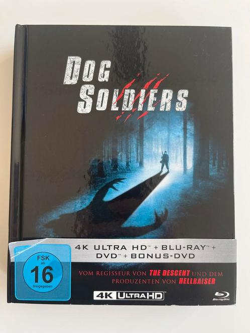 Dog Soldiers 4K UHD Boxset - Horror Eng gesproken, Cd's en Dvd's, Blu-ray, Zo goed als nieuw, Boxset, Ophalen of Verzenden