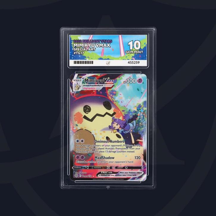 Pokemonkaart ACE 10 Mimikyu TG17/TG30, Hobby en Vrije tijd, Verzamelkaartspellen | Pokémon, Nieuw, Losse kaart, Foil, Ophalen of Verzenden