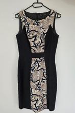 zwart kleedje met mooie afwerking, Zwart, Sora, Ophalen of Verzenden, Maat 36 (S)