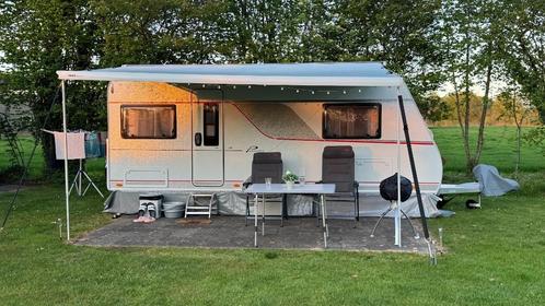 Bürstner Premio 460TS  met vloerverwarming, douche, airc, Caravans en Kamperen, Caravans, Particulier, tot en met 4, 1000 - 1250 kg