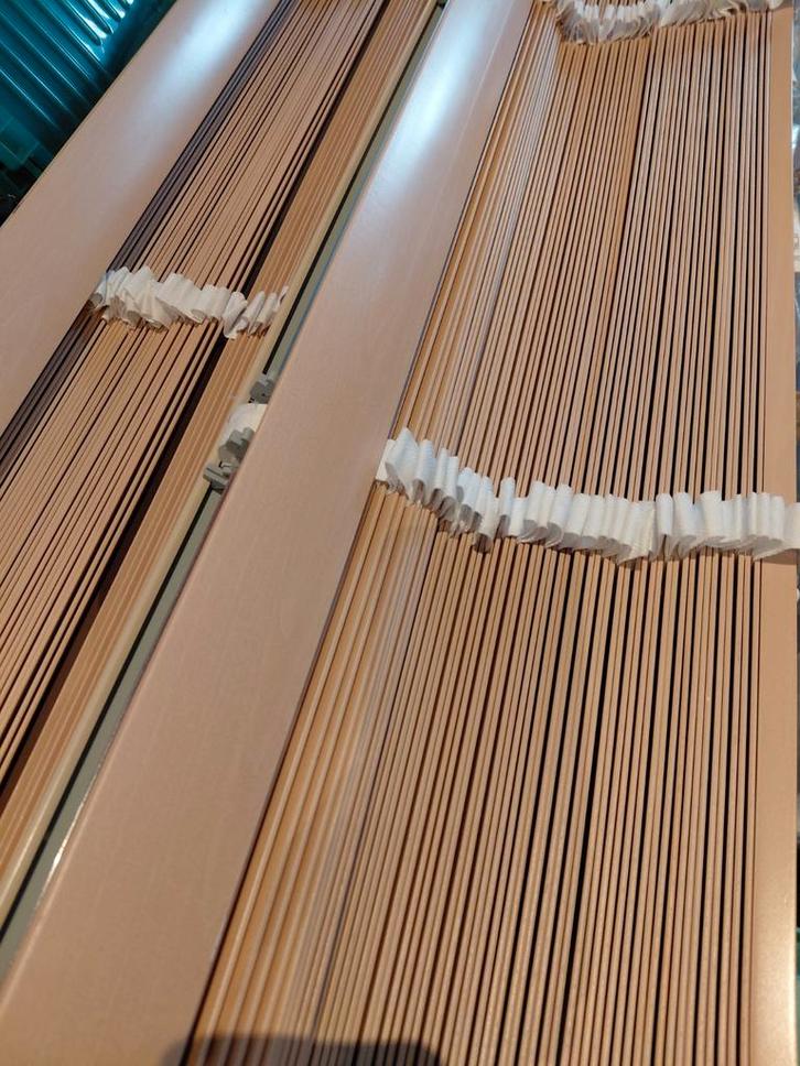 Luxaflex /label65 houten lamellen jaloezieën : 2 stuks, Huis en Inrichting, Stoffering | Gordijnen en Lamellen, Nieuw, 200 cm of meer