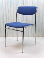 vintage stoel a la Martin Visser Stoel, Ophalen, Metaal, Gebruikt, Blauw