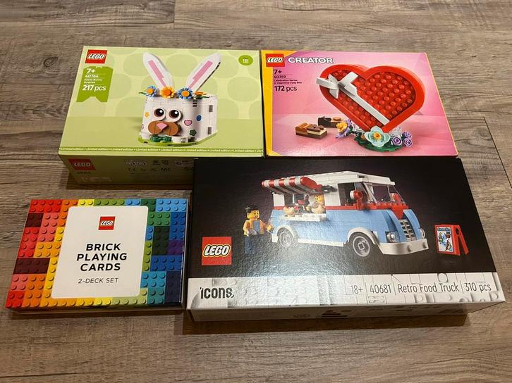Meerdere lego GWP te koop, Kinderen en Baby's, Speelgoed | Duplo en Lego, Nieuw, Lego, Complete set, Ophalen of Verzenden