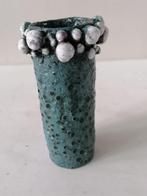 oud keramiek vaasje fat lava ? izgst 17 cm hoog, Ophalen of Verzenden
