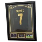 David Neres gesigneerd AFC Ajax 20/21 ingelijst 3e shirt, Verzamelen, Shirt, Ophalen of Verzenden, Zo goed als nieuw, Ajax