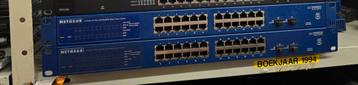 Netgear 24poorts switches met 2 sfp poorten beschikbaar voor biedingen