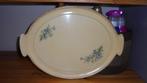 oud ovalen dienblad 29x40cm, Antiek en Kunst, Ophalen of Verzenden