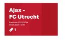 Ajax-FC Utrecht vak 113, Tickets en Kaartjes, Maart, Buitenland