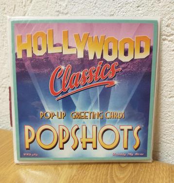 Vintage jaren 90 Popshots Hollywood Classics pop-up kaart beschikbaar voor biedingen