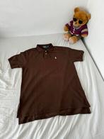 Vintage Ralph Lauren poloshirt, Bruin, Ralph Lauren, Maat 56/58 (XL), Ophalen of Verzenden