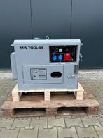 Diesel generator 6kW 2x230V+1x400V MW Tools, 100 liter of meer, Ophalen, Zo goed als nieuw