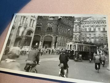 Amsterdam Oude Tram Foto - Spuistraat 1955 beschikbaar voor biedingen
