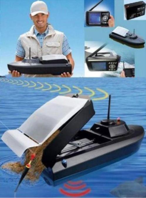 Hi-Tech Voerboot Met Sonar, Fishfinder, Dieptemeter  Sterke, Watersport en Boten, Hengelsport | Karpervissen, Nieuw, Haak, Ophalen of Verzenden
