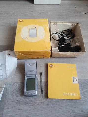 Zeldzame Motorola Accompli 008 compleet in doos met bon beschikbaar voor biedingen