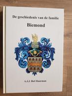 De geschiedenis van de familie Biemond - Anneke Bol-Sluurman, Verzenden, 20e eeuw of later, Zo goed als nieuw