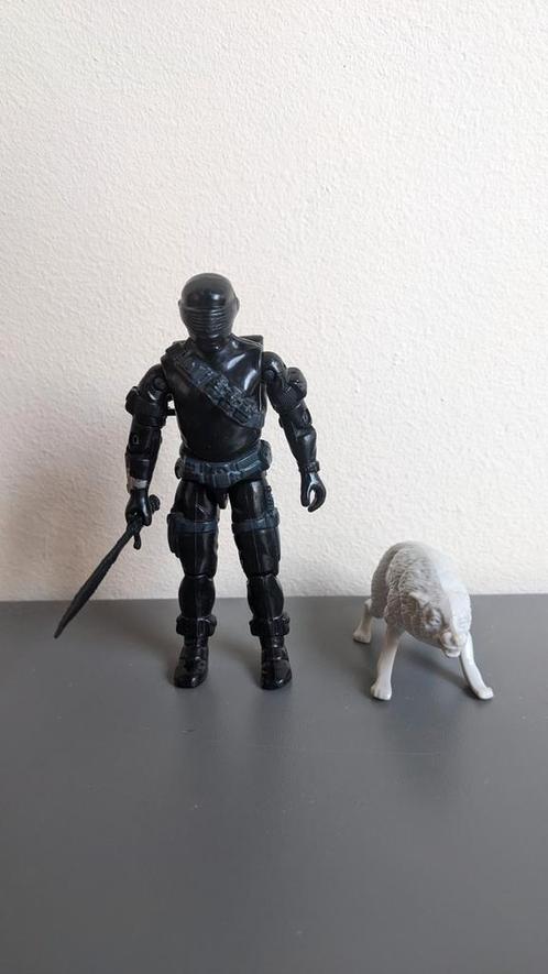 G.I. Joe, Snake Eyes (v2), Hasbro (1986) Hong Kong, Kinderen en Baby's, Speelgoed | Actiefiguren, Zo goed als nieuw, Ophalen of Verzenden