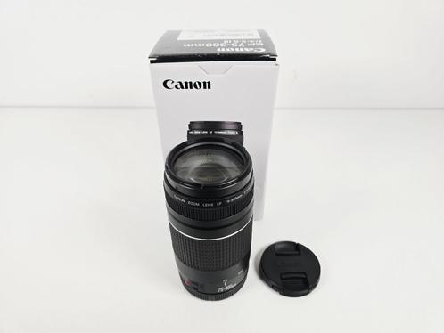 Canon EF 75-300mm f/4-5.6 III | Telezoomlens, Audio, Tv en Foto, Fotografie | Lenzen en Objectieven, Zo goed als nieuw, Telelens