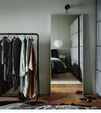 Spiegel, aluminium, 78x196 cm Hovet Ikea, Huis en Inrichting, Woonaccessoires | Spiegels, Ophalen of Verzenden, Zo goed als nieuw