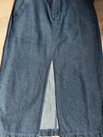 Denim kokerrok, Blauw, Ophalen of Verzenden, Zo goed als nieuw, Knielengte