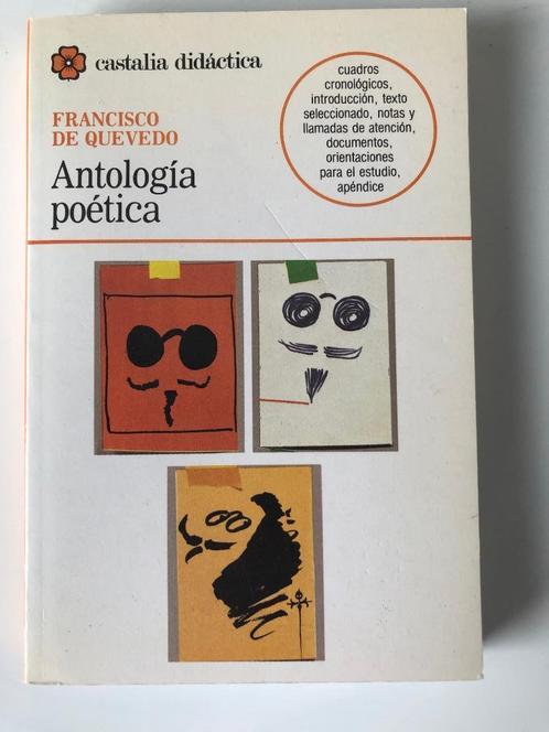 Antología poética - Francisco de Quevedo, Boeken, Taal | Spaans, Nieuw, Ophalen