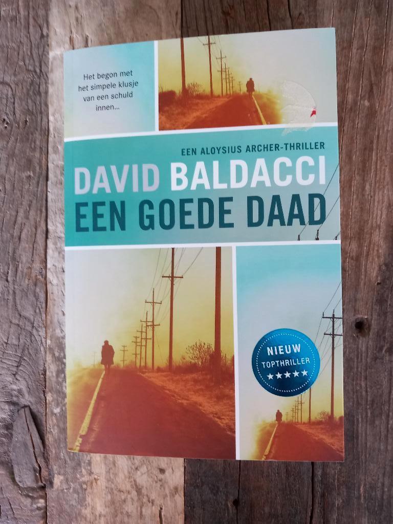 David Baldacci 2 boeken met Aloysius Archer, Ophalen of Verzenden, Gelezen