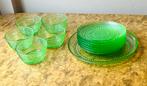 Kastehelmi-glasservies van Iittala  groene kleur, Antiek en Kunst, Ophalen of Verzenden