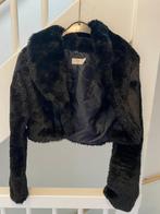 MANGO ZWART TEDDY BONT JAS, MAAT; M, Kleding | Dames, Jassen | Winter, Maat 38/40 (M), Mango, Zwart, Ophalen of Verzenden