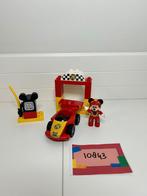 LEGO Duplo Mickey's Racewagen 10843 - Compleet, Ophalen of Verzenden, Gebruikt, Complete set, Duplo