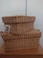 Gratis rieten mand bij koop van 2 rieten manden, Ophalen of Verzenden, Rechthoekig, Riet