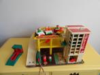 VINTAGE FISHER PRICE GARAGE, Kinderen en Baby's, Ophalen of Verzenden, Gebruikt, Speelset, Met geluid