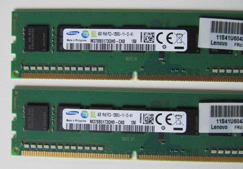 Snel enkelzijdig (1Rx8) 1600Mhz DDR3 desktop PC geheugen, Computers en Software, RAM geheugen, Zo goed als nieuw, Desktop, DDR3