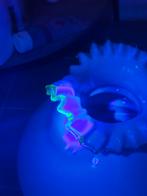 Uranium Glas Olielamp, Antiek en Kunst, Ophalen of Verzenden