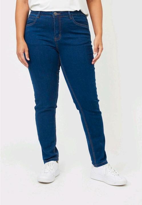 Night Blue jeans Milan van Adia Maat 44 nu €29,95, Kleding | Dames, Broeken en Pantalons, Nieuw, Maat 42/44 (L), Blauw, Lang, Ophalen of Verzenden