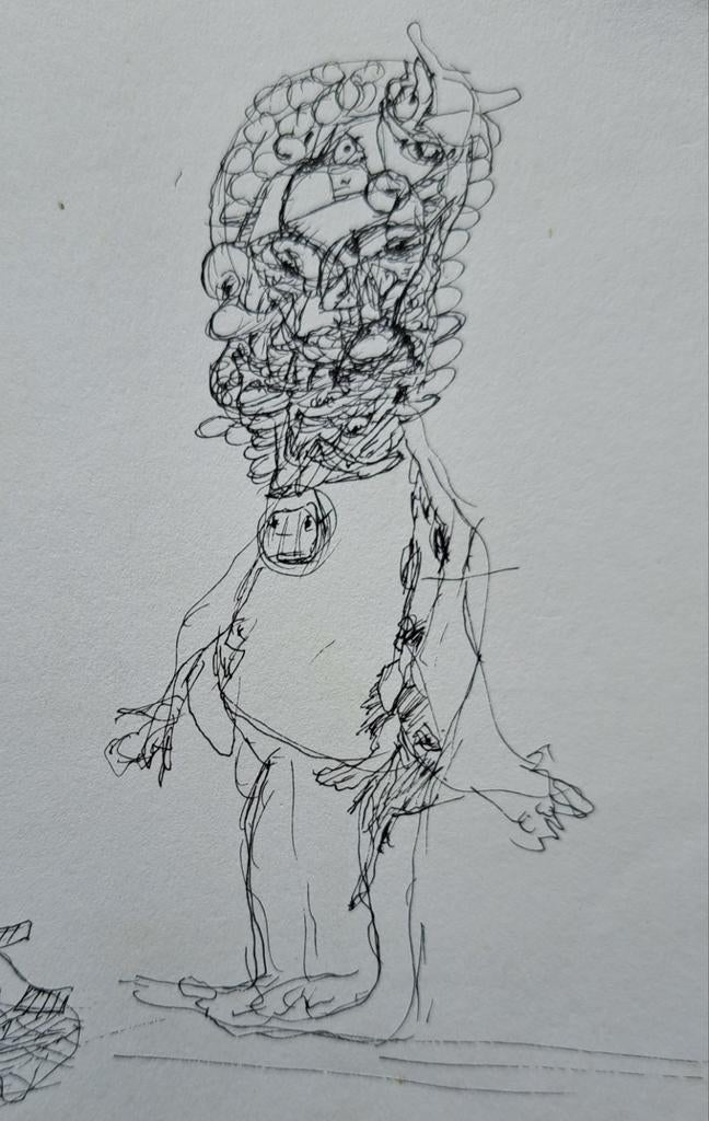 Rob Roesink - Pentekeningen, 1976, Antiek en Kunst, Ophalen of Verzenden