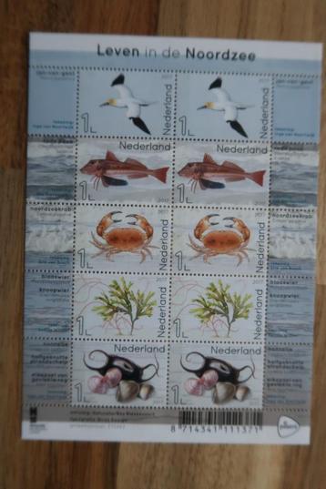 Velletje 3550-3554 Leven in de Noordzee postfris uit 2017 beschikbaar voor biedingen