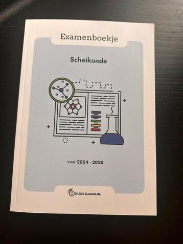 Examenboekje Scheikunde 2024/2025 beschikbaar voor biedingen