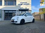 Fiat 500 1.2 Lounge cabrio, Auto's, Voorwielaandrijving, Gebruikt, 4 cilinders, Leder en Stof