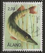 Aland 19, snoek, Verzenden, Finland, Gestempeld