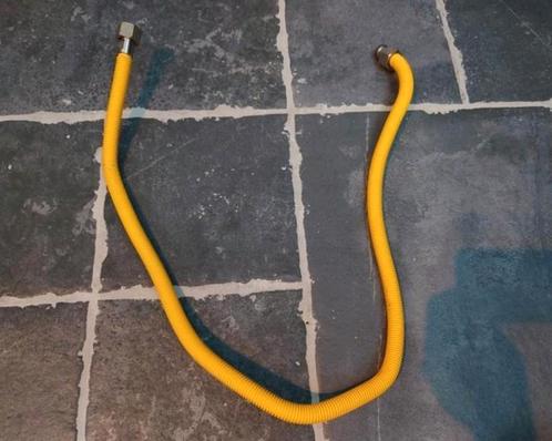 M24 RVS Gasslang 125cm - Gastec, zgan!, Witgoed en Apparatuur, Kookplaten, Zo goed als nieuw, Gas, Ophalen of Verzenden