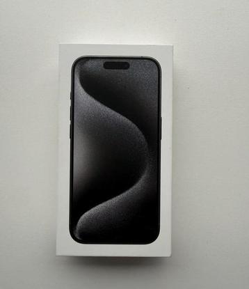 iPhone 15 Pro 256GB Zwart Titan | Nieuw / geseald | Garantie beschikbaar voor biedingen