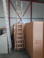 Aluminium steek-ladder, Ophalen, Gebruikt, Ladder, 4 meter of meer