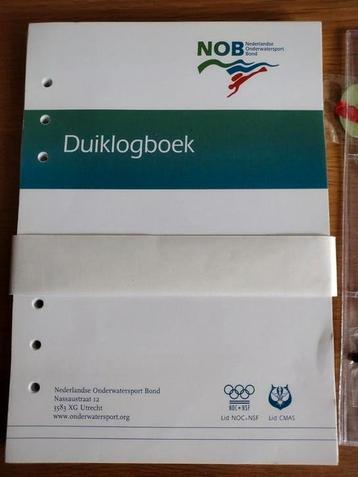 Duik logboekbladen NOB navulling  beschikbaar voor biedingen