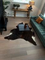 Koeienhuid Vloerkleed - bruin/Wit, Ophalen, Gebruikt, Zwart, 150 tot 200 cm