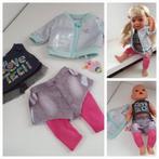 Baby Born kleertjes 3 delige set DeLuxe Babyborn  Als Nieuw., Ophalen of Verzenden, Zo goed als nieuw, Babypop