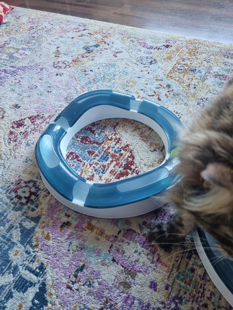 Katten speelgoed baan., Ophalen of Verzenden, Gebruikt