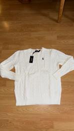 Ralph Lauren Wollen trui - Wit, Kleding | Heren, Polo's, Verzenden, Nieuw, Maat 48/50 (M), Wit