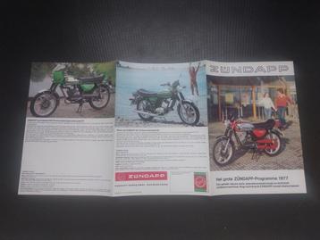 Zundapp 1977 folder Nederlands 517 530 KS50 CS50 GTS50 ZD50 beschikbaar voor biedingen