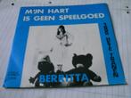 BERRITTA MIJN HART IS GEEN SPEELGOED - 1000, Verzenden, Zo goed als nieuw, Overige formaten, Levenslied of Smartlap