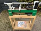 Hout draaibank Holzstar DB450 incl hout beitels, Ophalen of Verzenden, Gebruikt