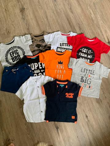 Pakket zomerkleding maat 86 beschikbaar voor biedingen
